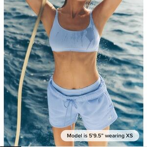 All Yoga Accolade Shorts Seashell Blue